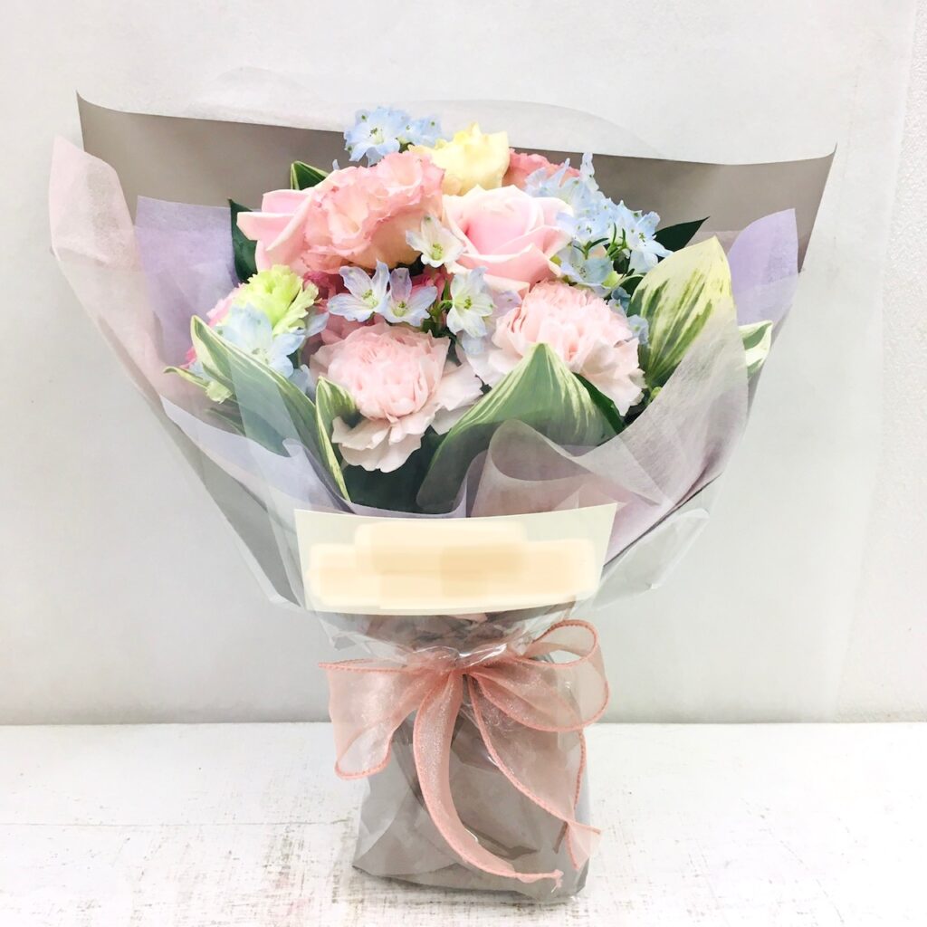 花束/ピンク系/パステルカラー/誕生日/送別