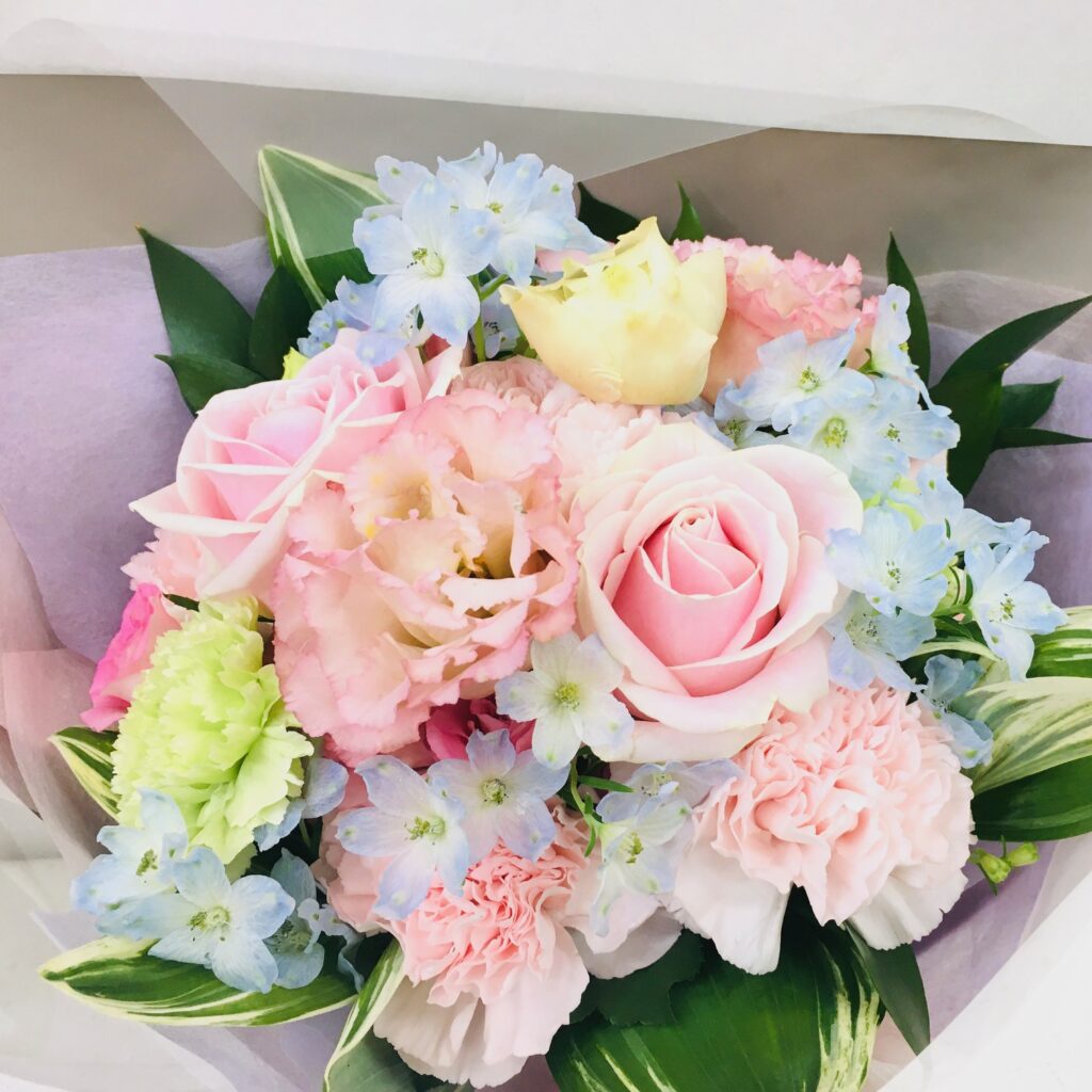 花束/ピンク系/パステルカラー/誕生日/送別
