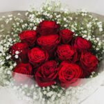 花束/バラの花束/赤バラ/誕生日/バラ12本