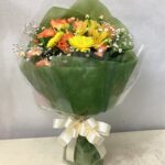 花束/黄色オレンジ系/誕生日/送別/シック