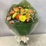 花束/黄色オレンジ系/誕生日/送別/シック