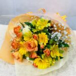 花束/黄色オレンジ系/元気/明るい/誕生日/送別