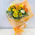 花束/黄色オレンジ系/元気/明るい/誕生日/送別