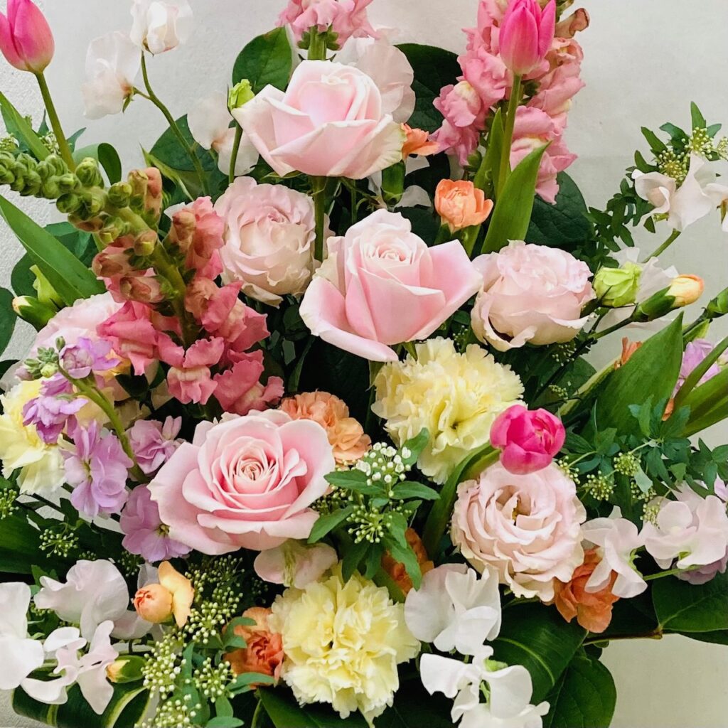 アレンジメント/ピンク系/誕生日