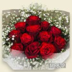 花束/バラの花束/赤バラ/誕生日/バラ12本