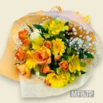 花束/黄色オレンジ系/元気な/明るい/誕生日/送別