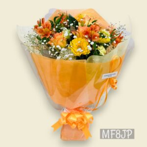 花束/黄色オレンジ系/誕生日/送別/元気な
